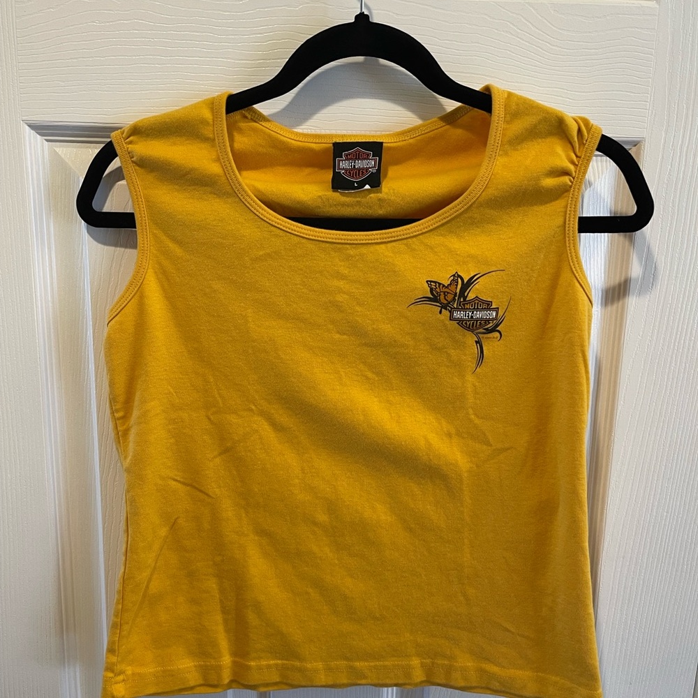 Harley Davidson large tank top